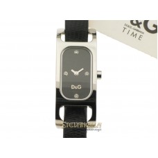 D&G orologio Strap acciaio quadrante nero  DW0095